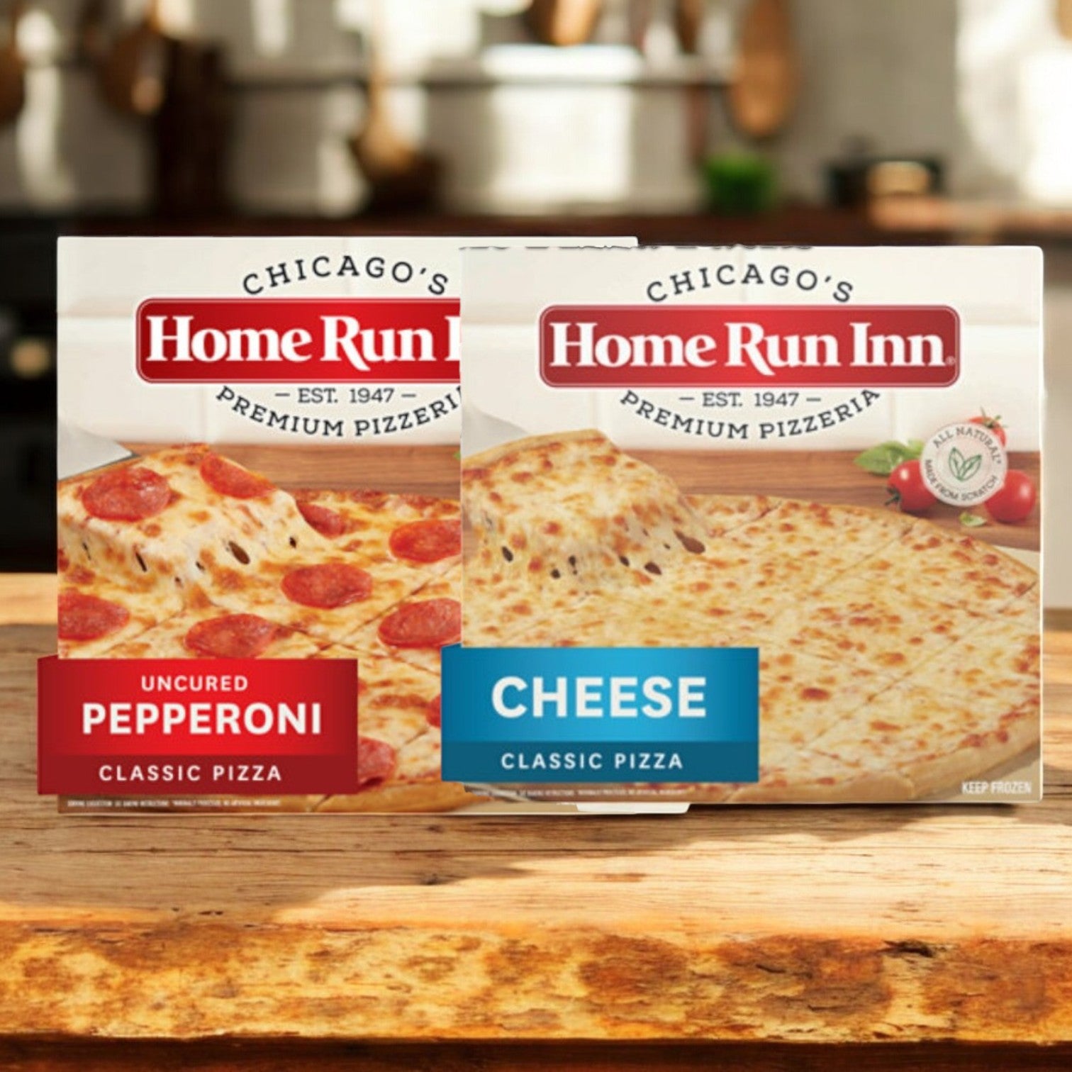 Home Run Inn Pizza Variety Pack!  2 Total Pizza Packs!