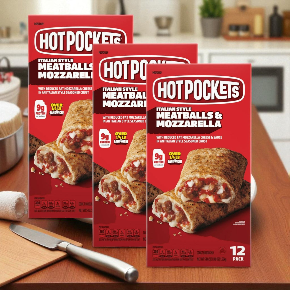 Hot Pockets Variety Pack! 36 Total Hot Pockets - Main Image