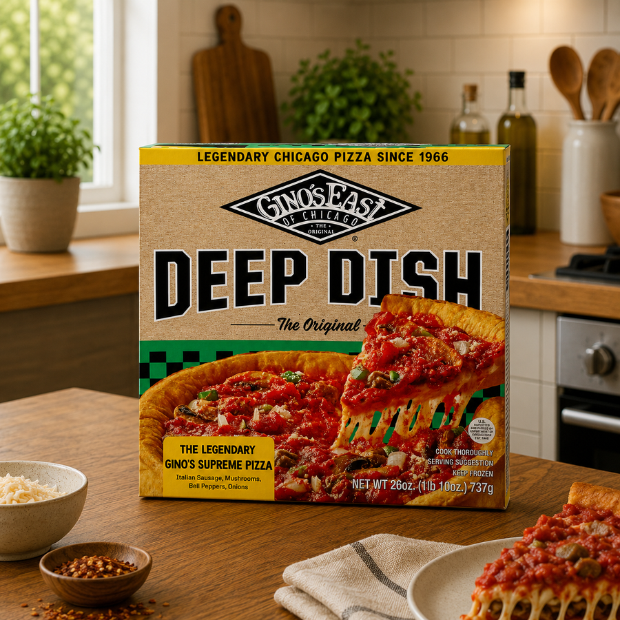 Gino's East Deep Dish Gino's Supreme Pizza, 26 oz, 1 Count