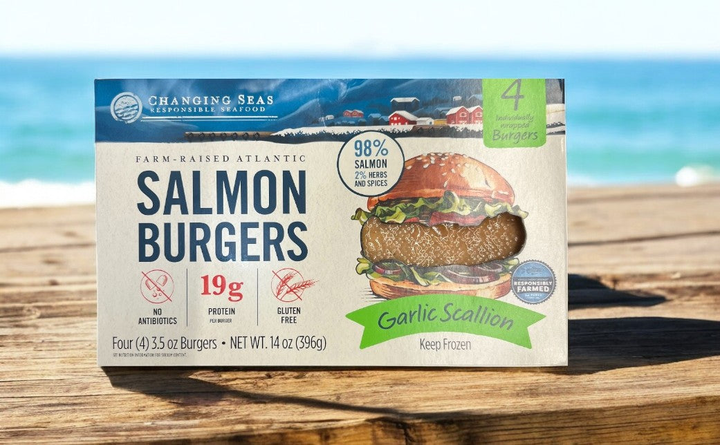 Original Norweigan Salmon Burger- 1 Count
