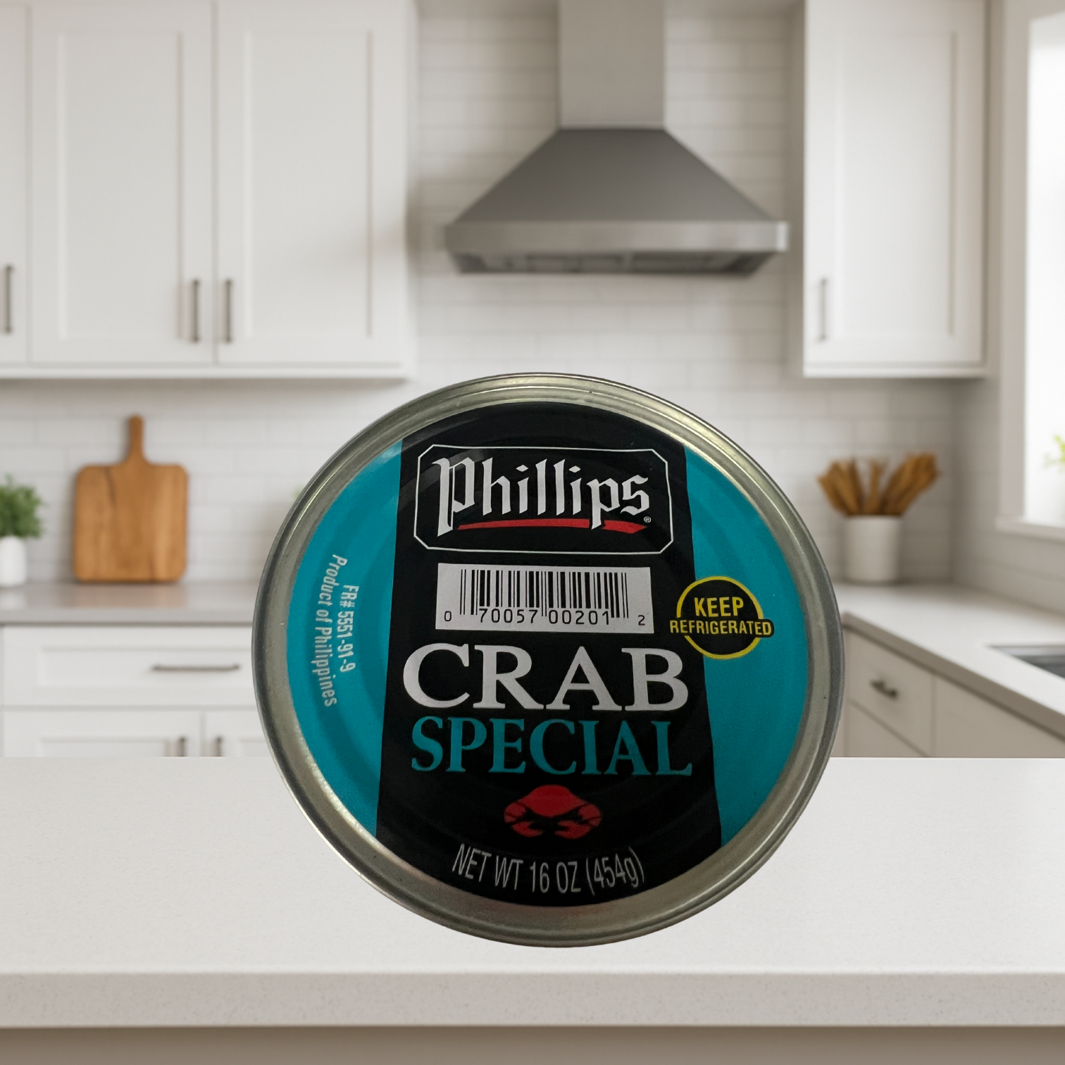 Phillips Crab Special – Pasteurized, Wild-Caught (16 oz Can) – 6 Pack