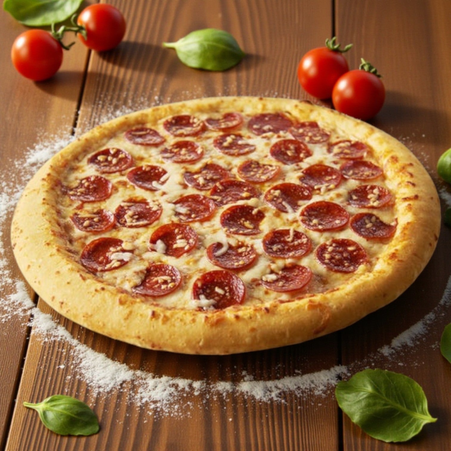 Villa Prima Pepperoni Pizza, 16" Bulk (9/16" Crust)