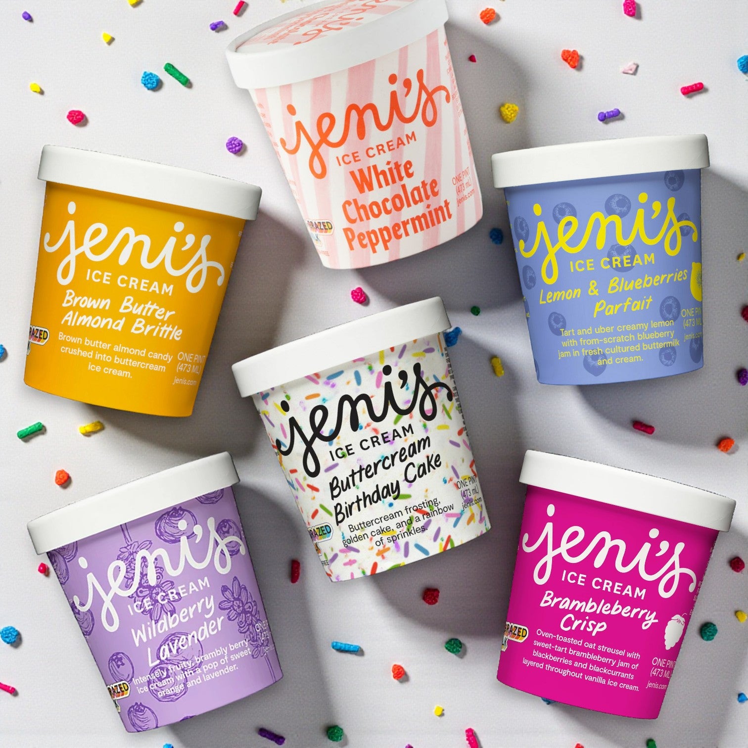 Jeni’s Splendid Ice Creams Combo Pack – 6 Pints