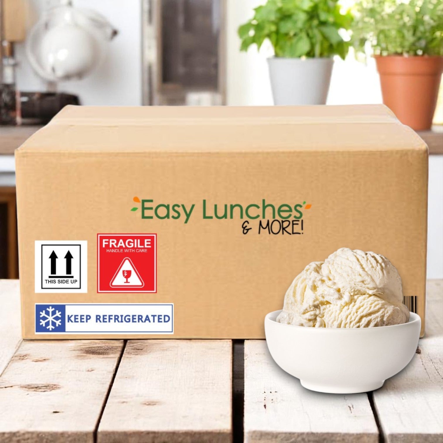 Tillamook Vanilla Bean Ice Cream, 3 Gallon Tub- Please Note: This item requires an additional 2–3 business days for processing before it ships. If your order is time-sensitive, please plan accordingly