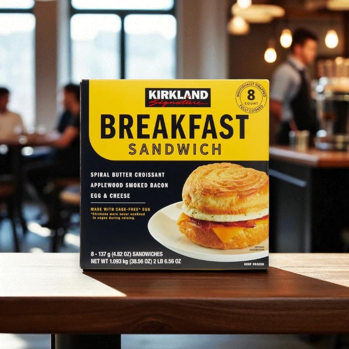 Kirkland Signature Breakfast Sandwich, 4.82 oz, 8-count