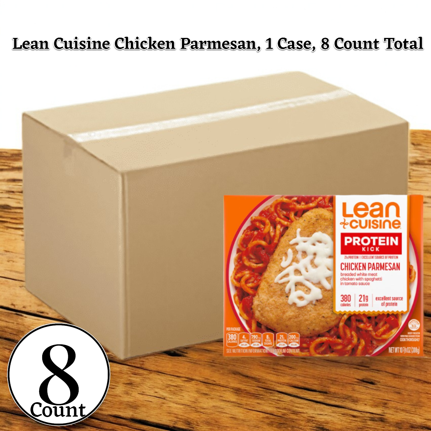 Lean Cuisine Chicken Parmesan, 10.875 oz. - 1 Case, 8 Pack