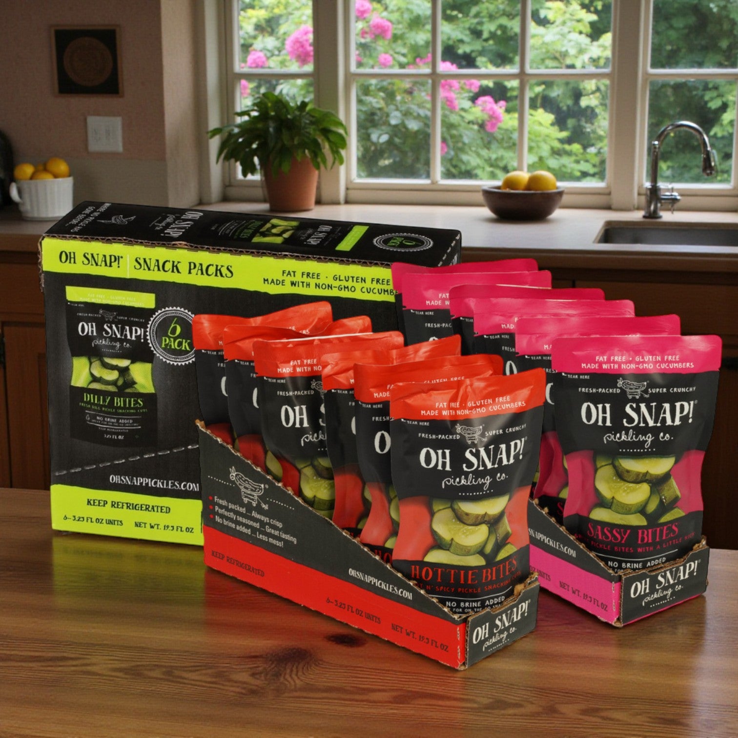 Oh Snap! Pickles Dill Bites Variety Combo