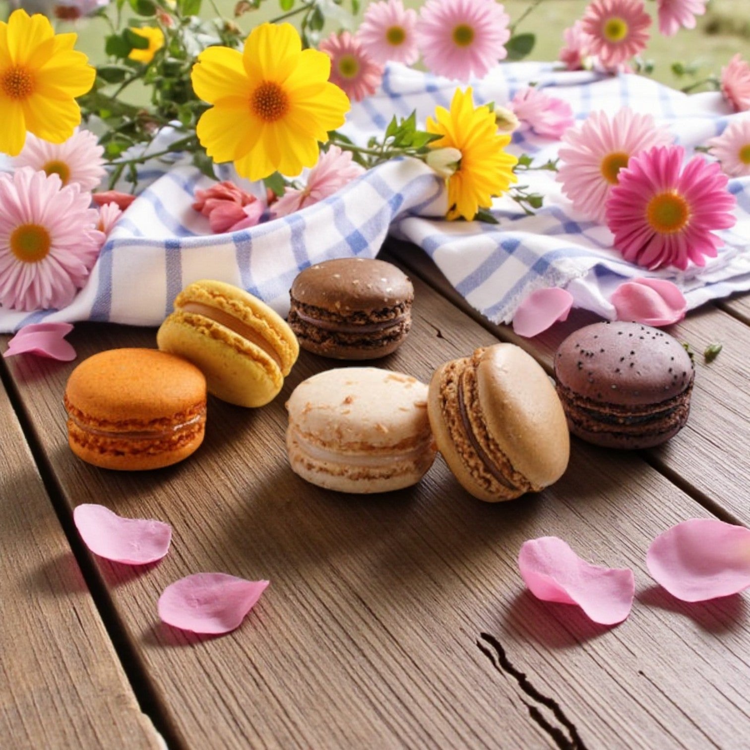 Pasquier Cookie Macaron Assorted 1 Case, 2 Trays-  144 Total Count