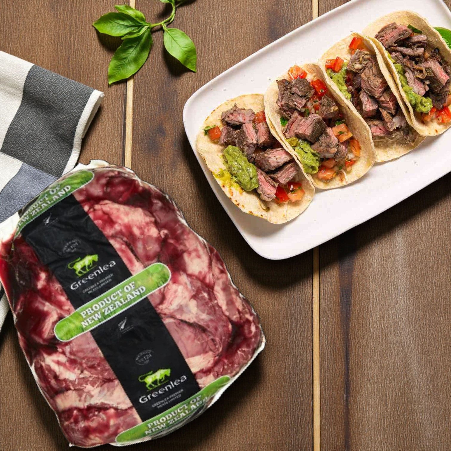 Peeled Inside Skirt Steak- 2Ibs- 1 Case