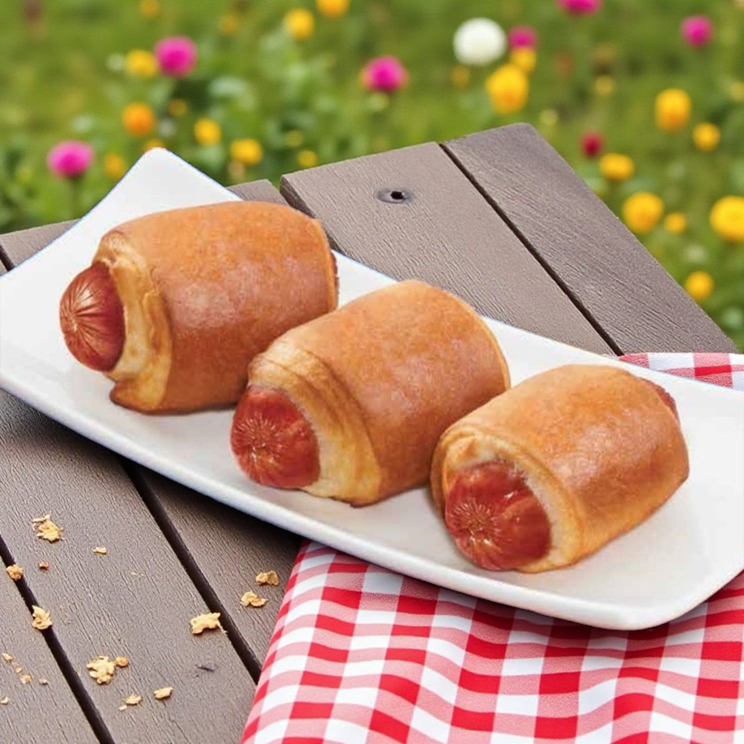 Pretzel Dogs – Molly's Kitchen -100 Count (Parbaked, 0.6 oz Each)
