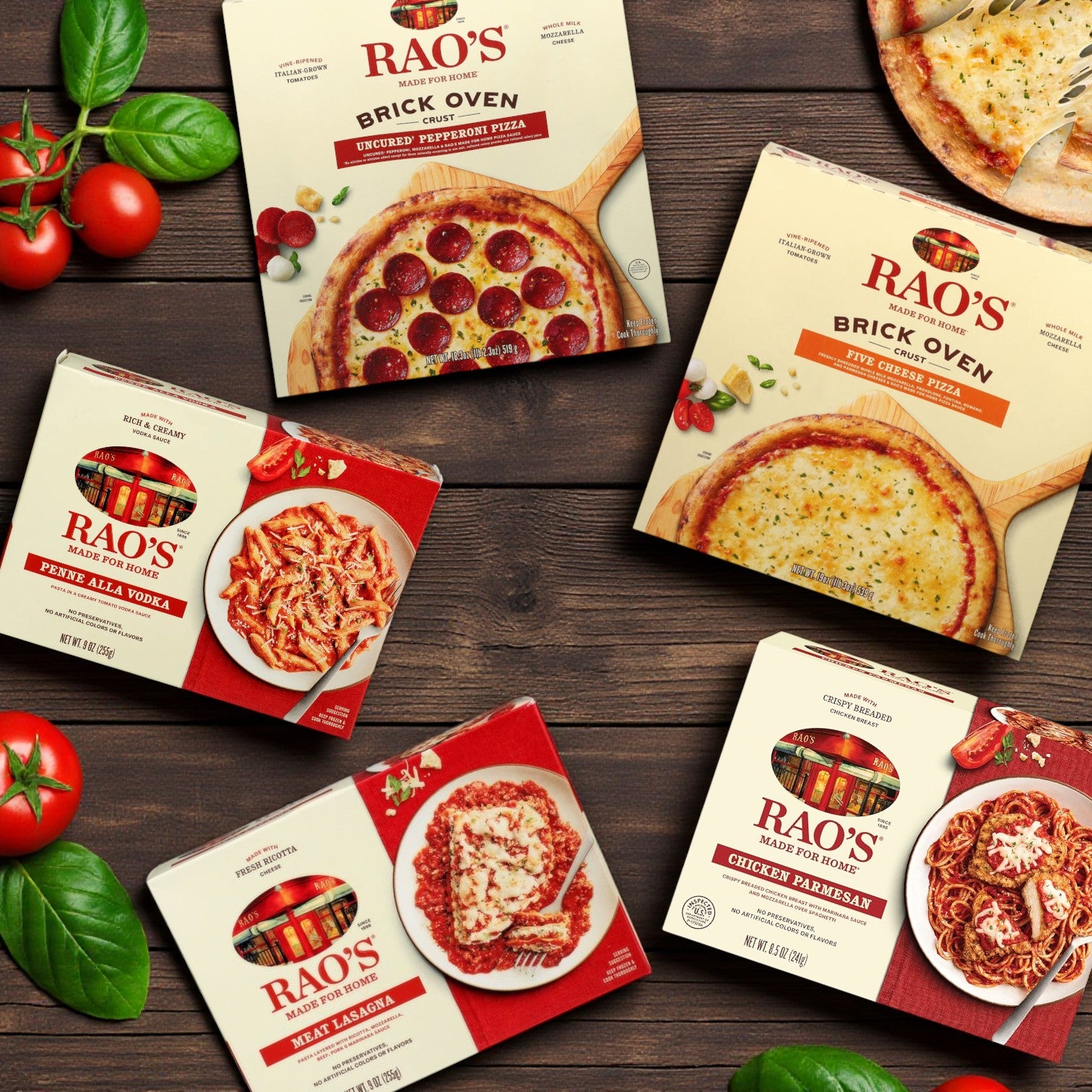 Rao’s Italian Favorites Combo – 5-Pack Variety