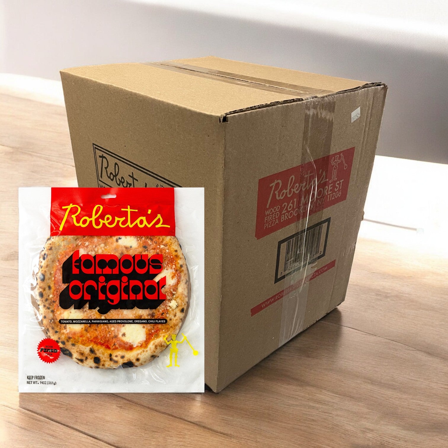 Roberta's Pizza, Pizza Cheese Famous Original, 12.4 oz., 10 Count