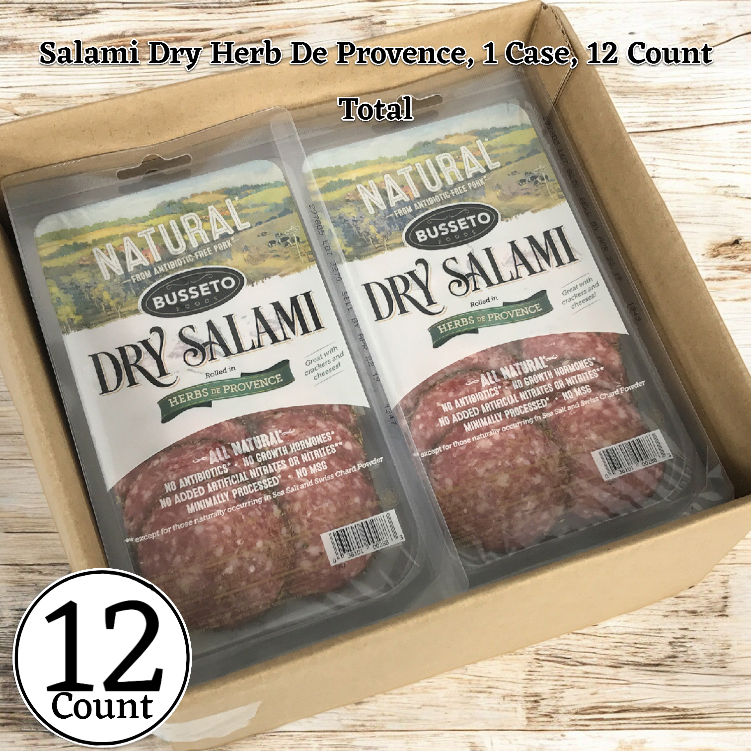 Salami Dry Herb de Provence, 3 oz. - 1 Case, 12 Pack