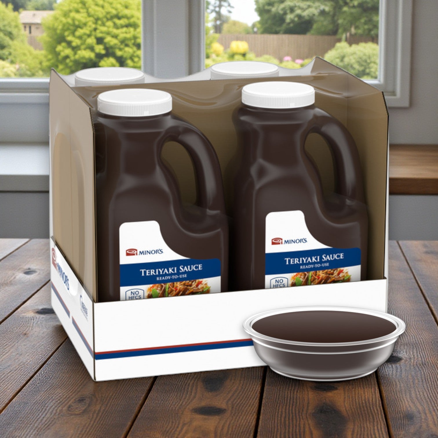 Minor’s Teriyaki Sauce – 4 × 0.5 Gallon