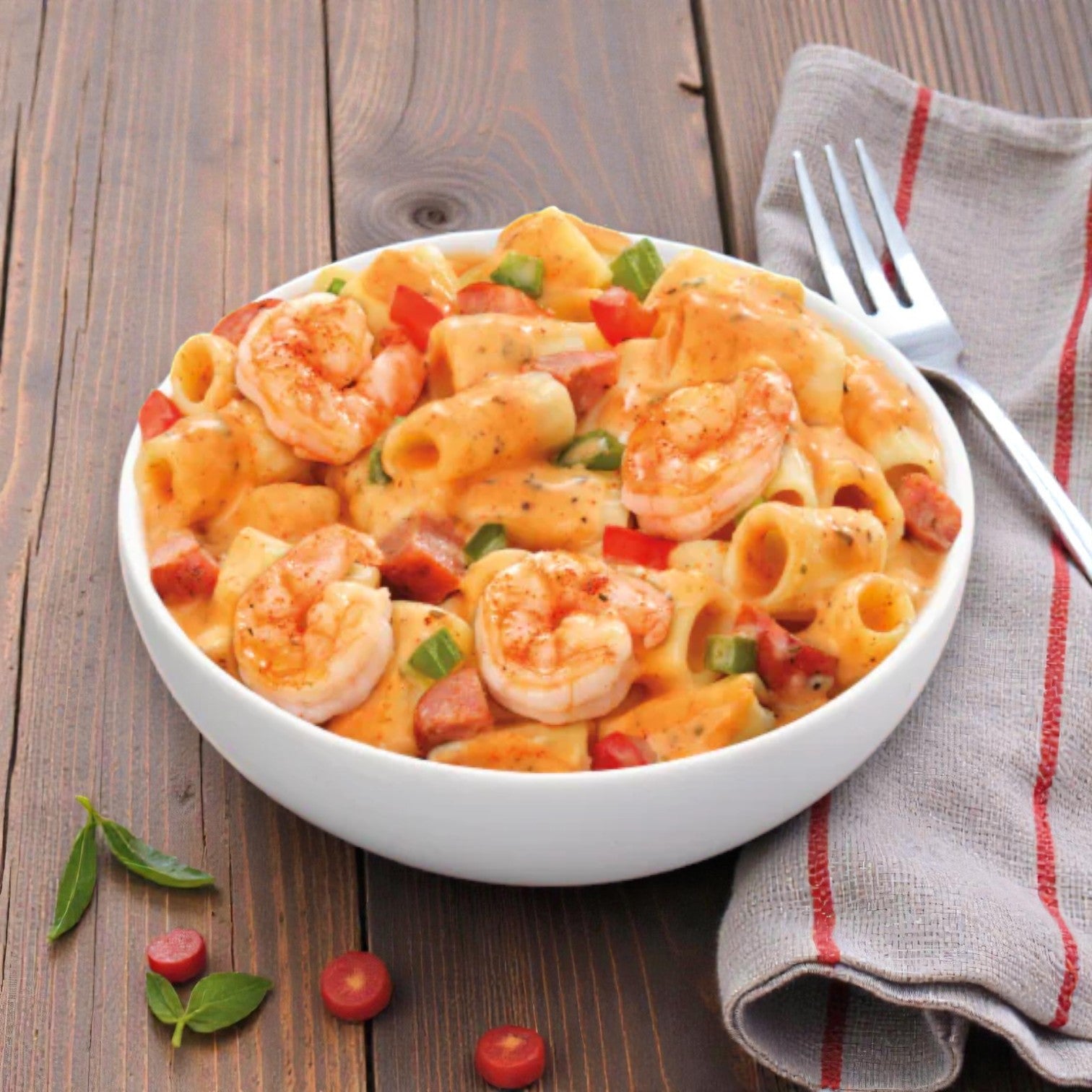 Scott & Jon’s Cajun-Style Shrimp Alfredo Pasta Bowl – Frozen Meal (9.6 oz)