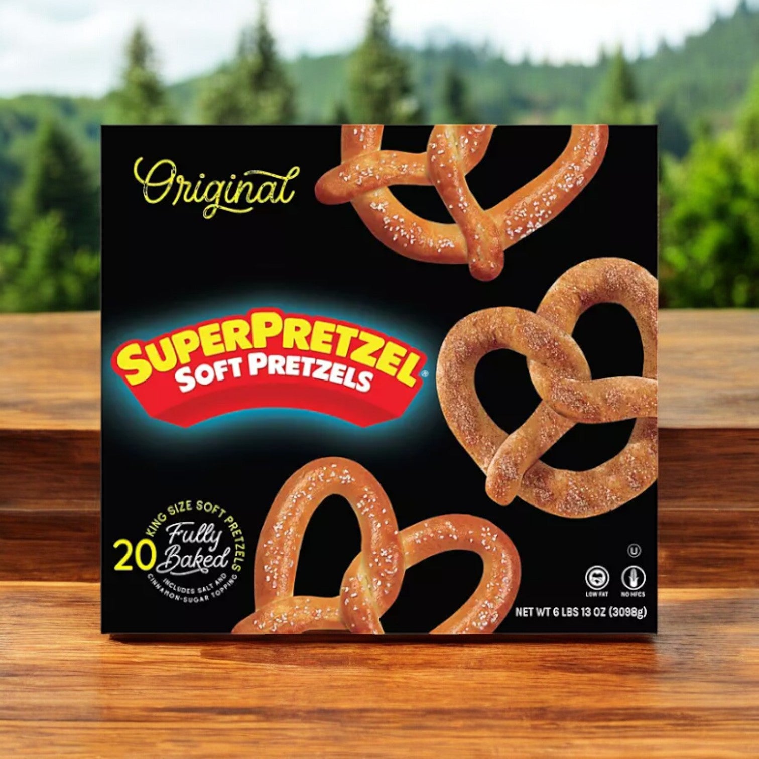 Super Pretzel Original Soft Pretzels, 20 Count - 1 Pack