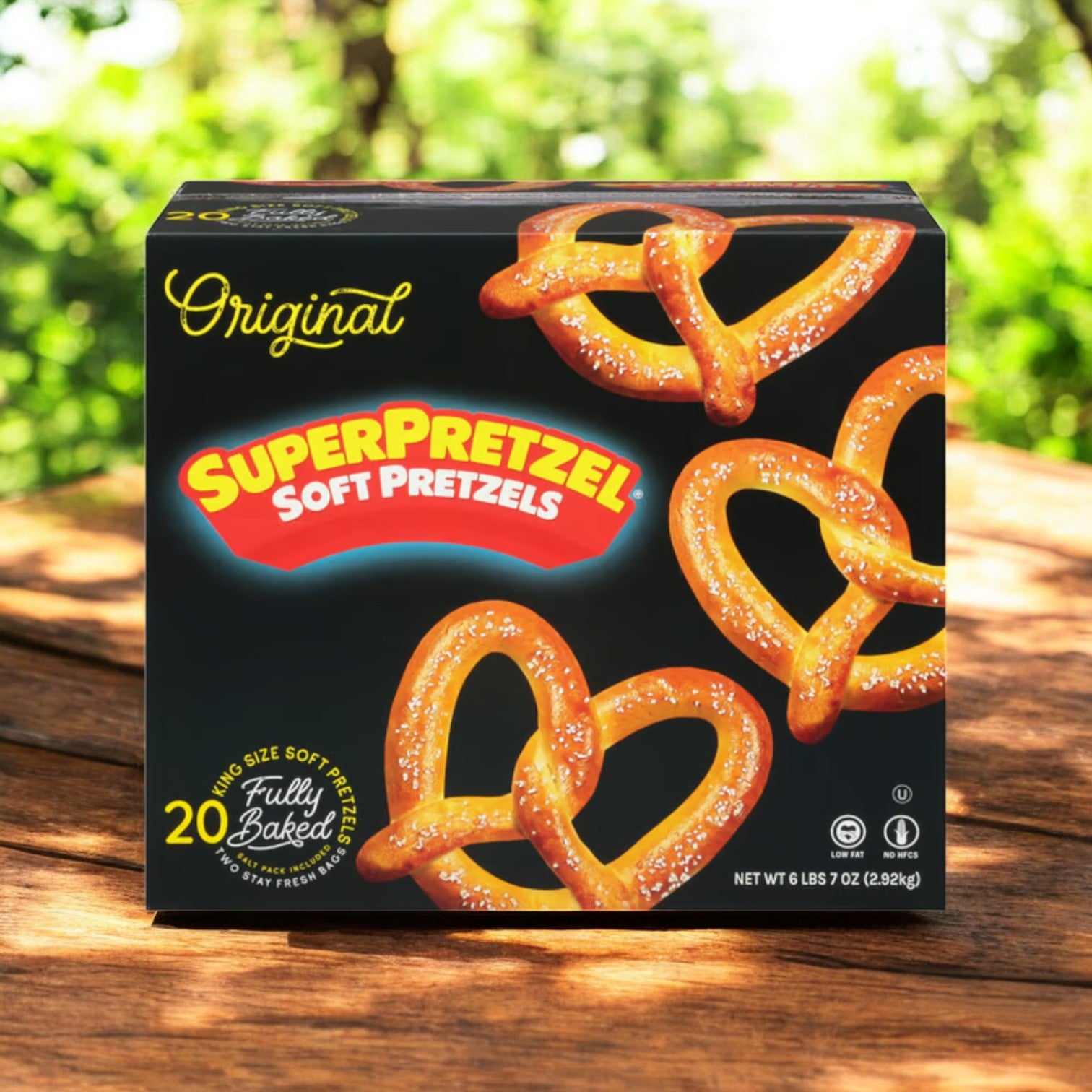 Super Pretzel Original Soft Pretzels, 20 Count - 1 Pack