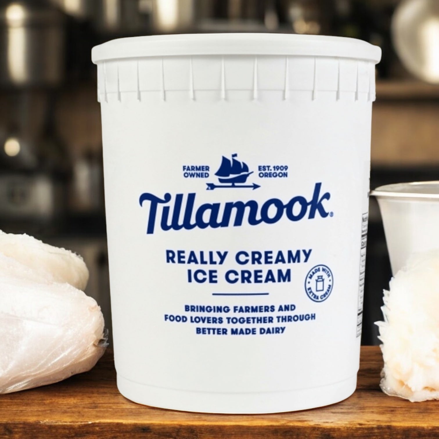 Tillamook County Creamery Association Oregon Strawberry  Ice Cream, 3 Gallon- Please Note: This item requires an additional 2–3 business days for processing before it ships. If your order is time-sensitive, please plan accordingly