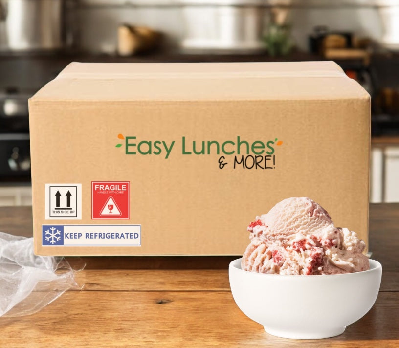 Tillamook County Creamery Association Oregon Strawberry  Ice Cream, 3 Gallon- Please Note: This item requires an additional 2–3 business days for processing before it ships. If your order is time-sensitive, please plan accordingly
