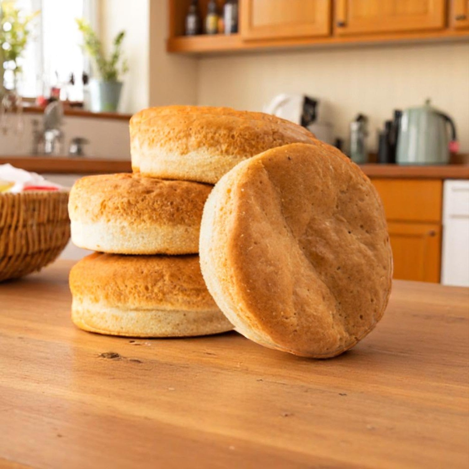 OMG It's Gluten Free, Hamburger Bun Gluten Free 4.5 Individually Wrapped- 16 Buns A Case