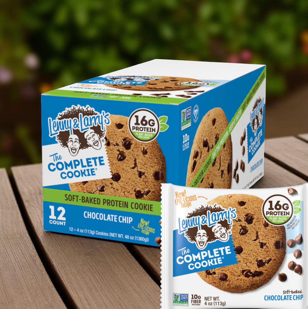 Lenny & Larry's The Complete Cookie, Chocolate Chip, 4 oz, 12 ct