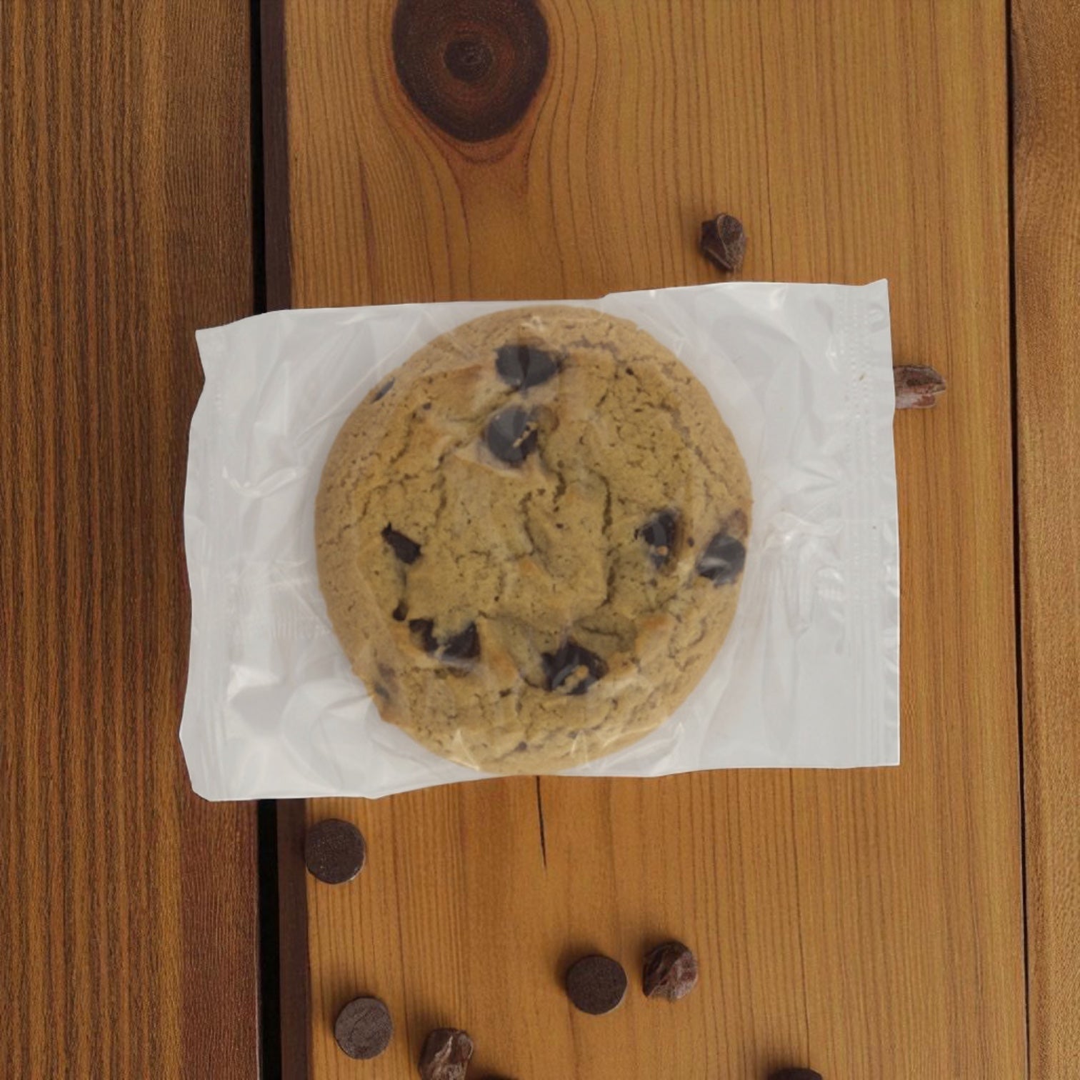 Bakers Source Cookie Chocolate Chip Clear Individually Wrapped 1 oz - 144 Count