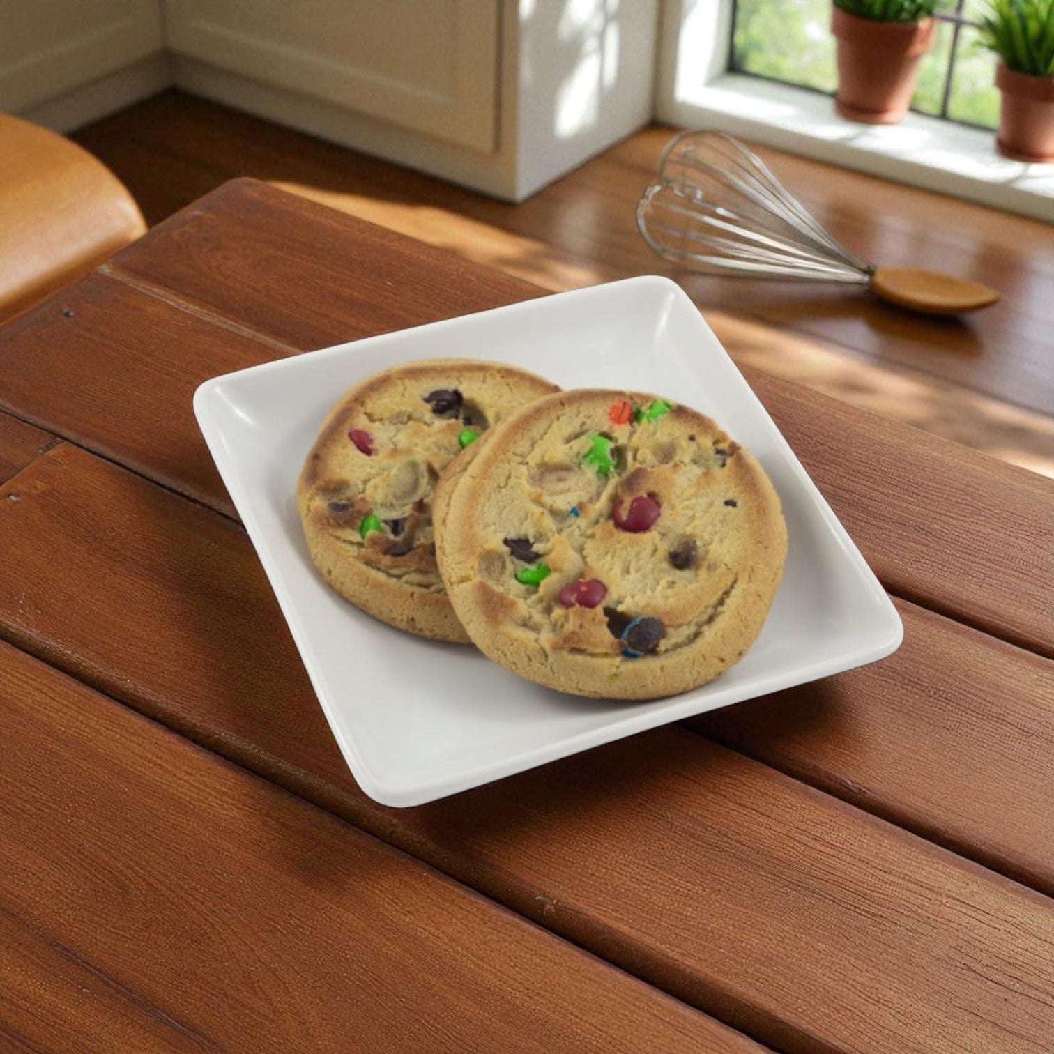 Bakers Source Cookie Chocolate Chip With Candy Individually Wrapped 3 oz - 48 Count