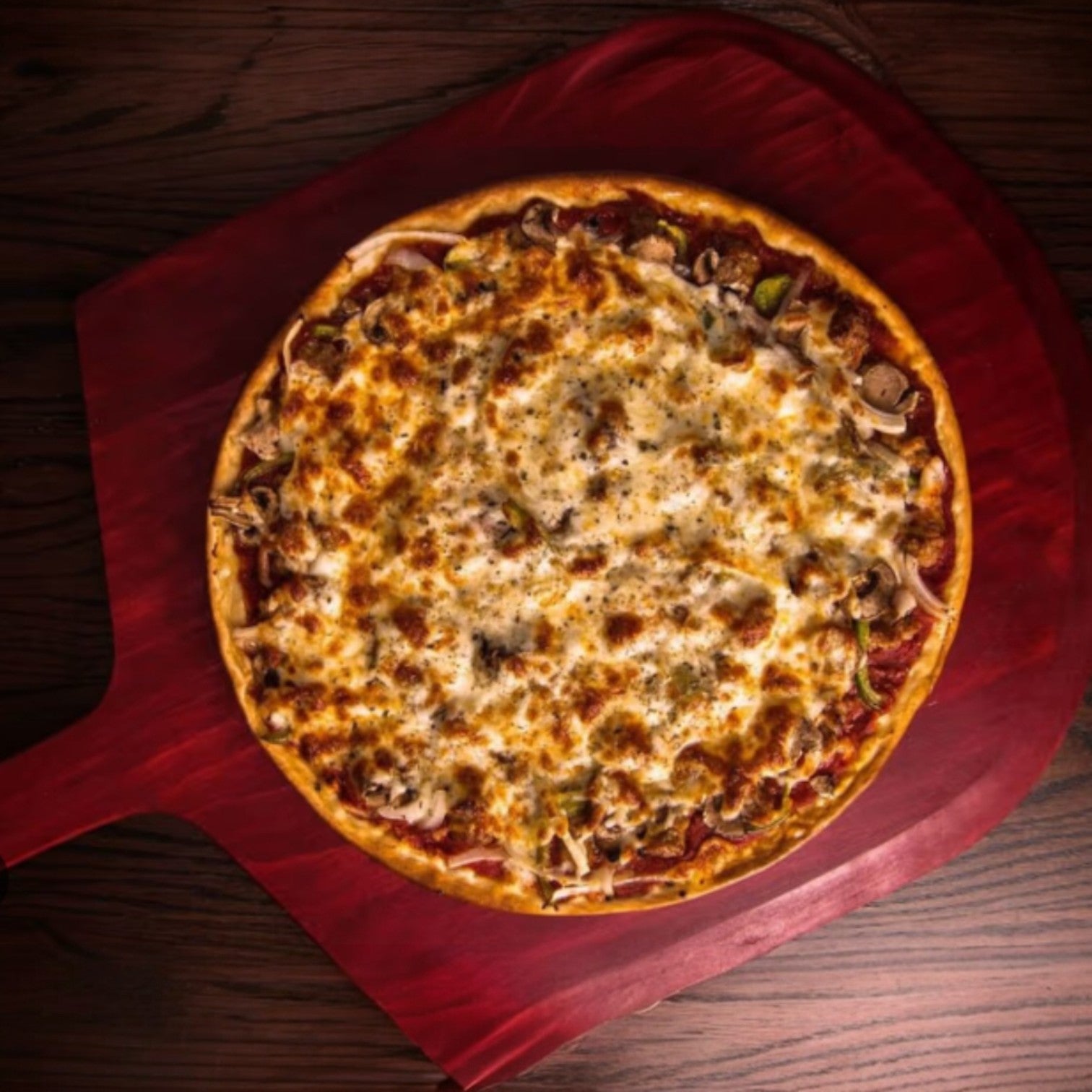 Rosati's Pizza Crispy Thin Crust Sausage & Pepperoni-25.75 Oz- 1 Package