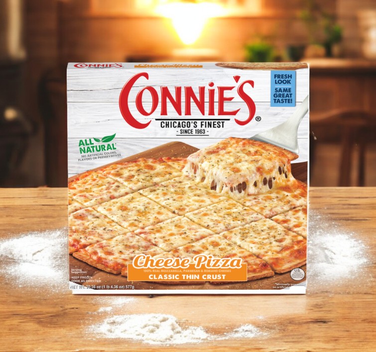 Connie's Pizza Pizza, Classic Thin Crust, Cheese- 20.36Oz-1 Count
