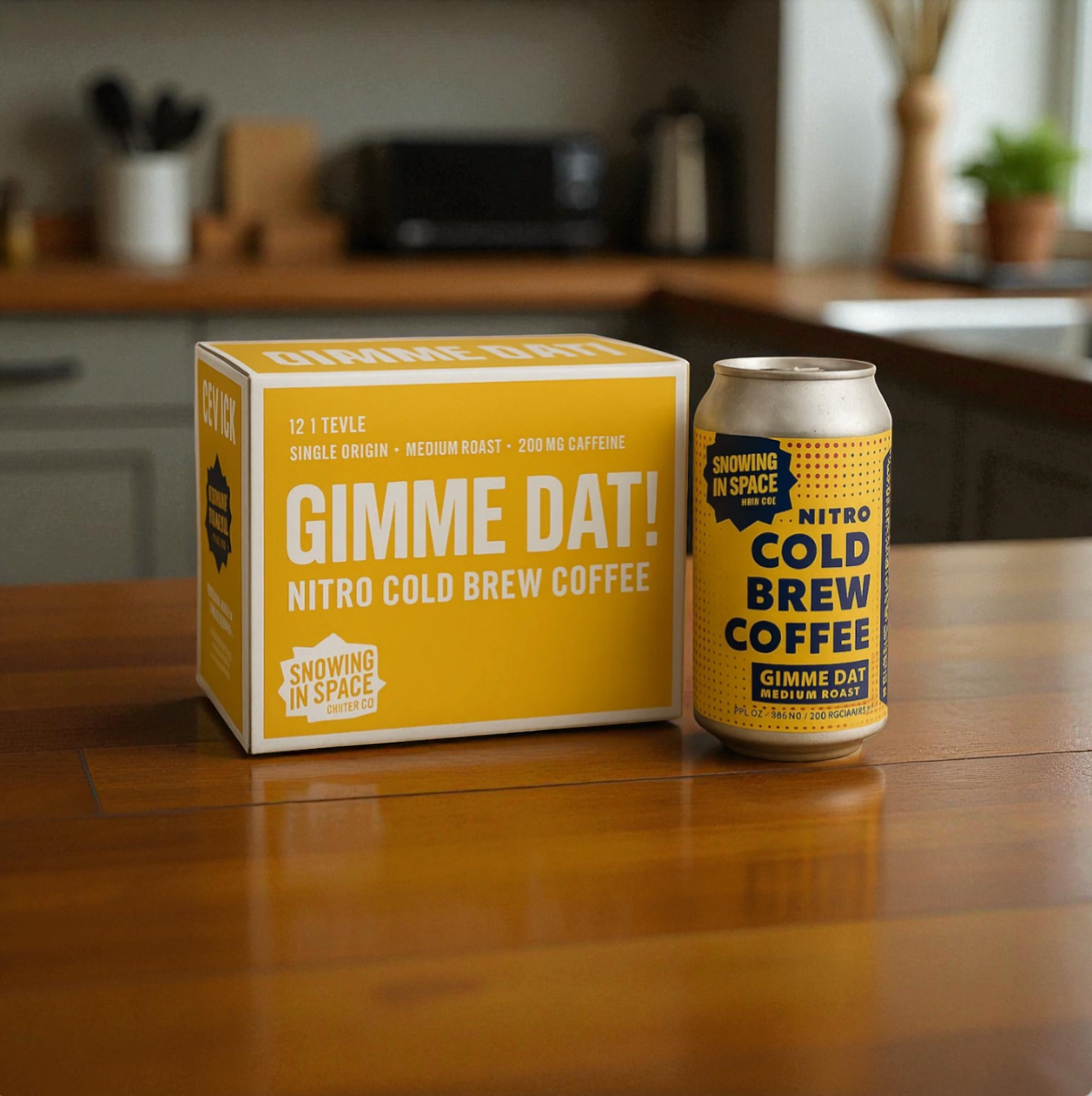 Grit Coffee Nitro Cold Brew Gimme Dat - 12 Pack- Medium Roast