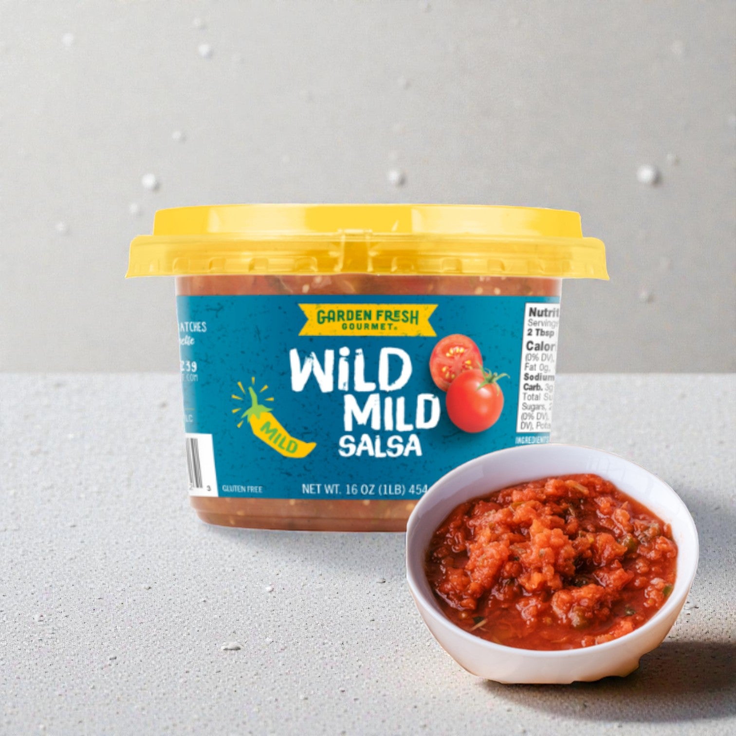 Garden Fresh Gourmet Wild Mild Salsa-16 oz