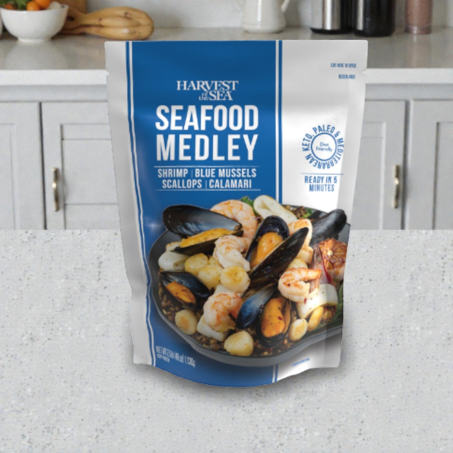 Harvest of the Sea Seafood Medley, 2.5 lbs-1 Pack