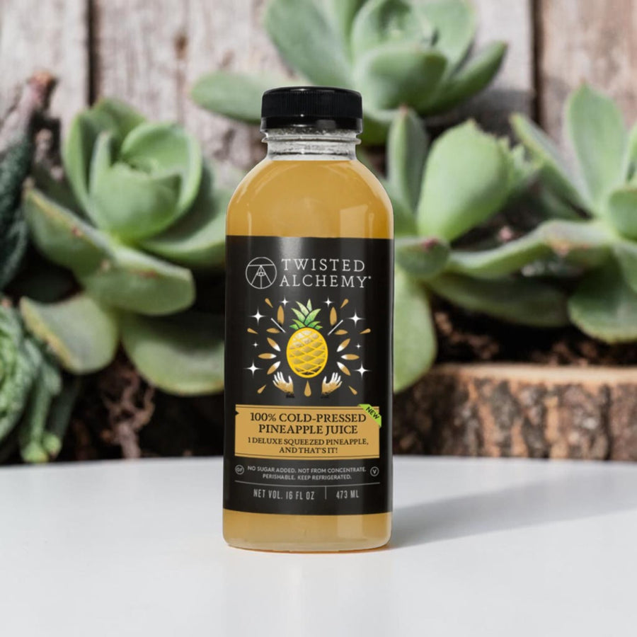 Twisted Alchemy Pineapple Juice 100%,16 oz