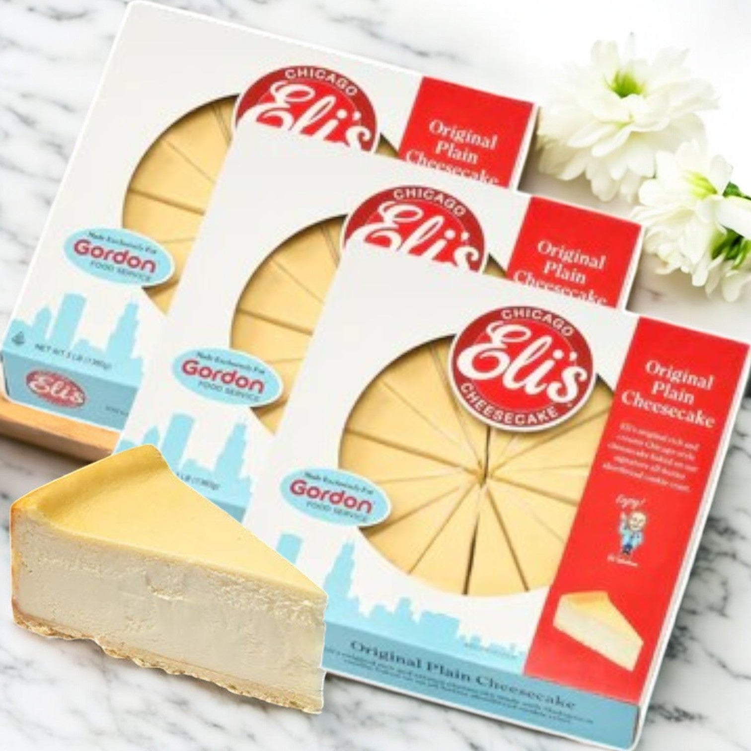 Eli's 9" Original Plain Cheesecake- 3 Count- Free Shipping!