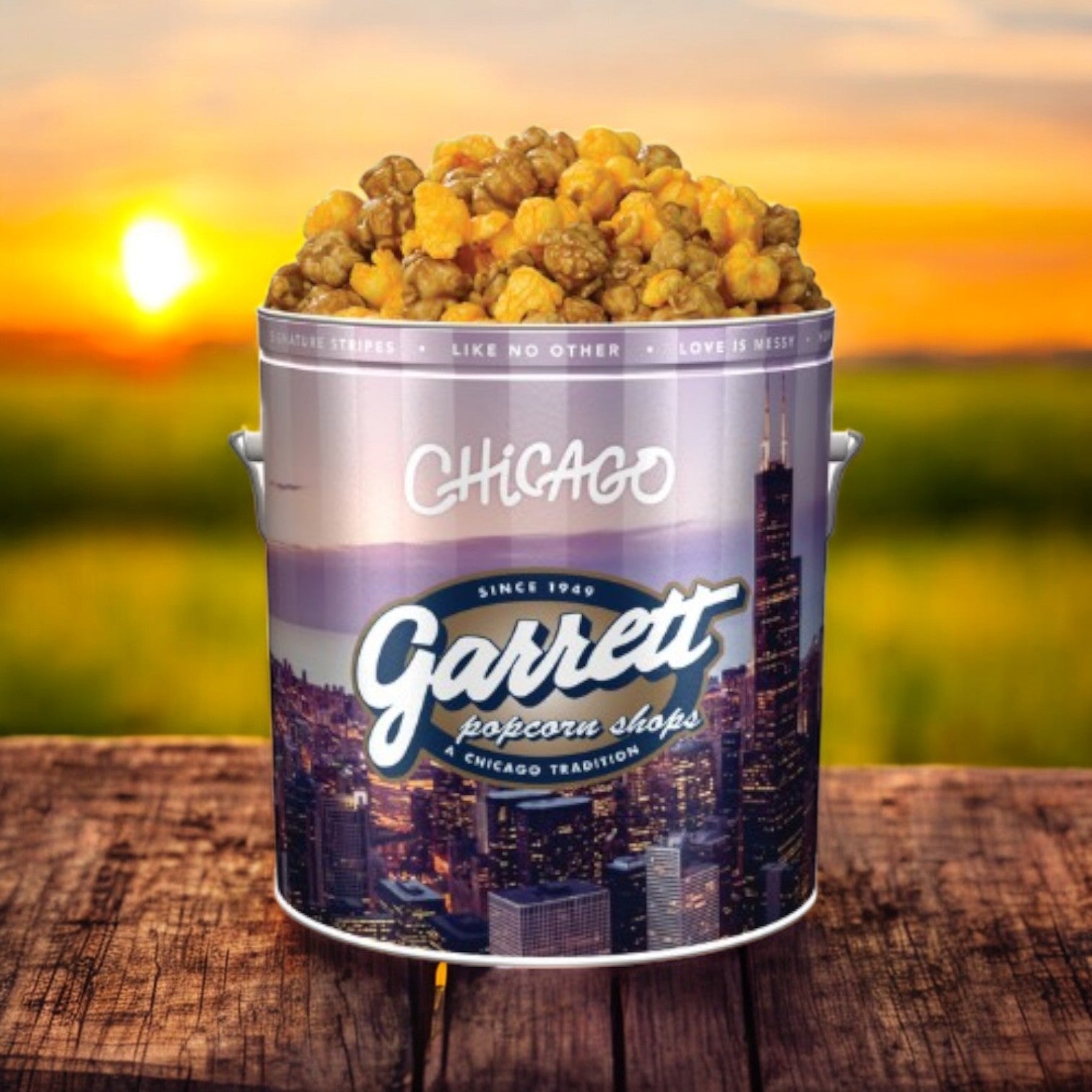 Garrett Popcorn - Garret Mix, 14 Cups, Classic Tin Size