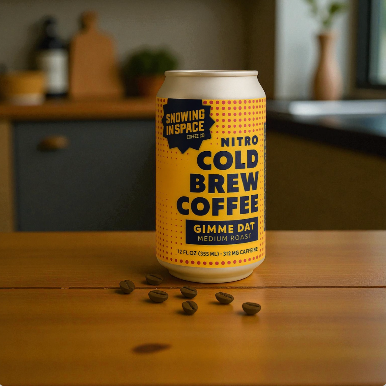 Grit Coffee Nitro Cold Brew Gimme Dat - 12 Pack- Medium Roast