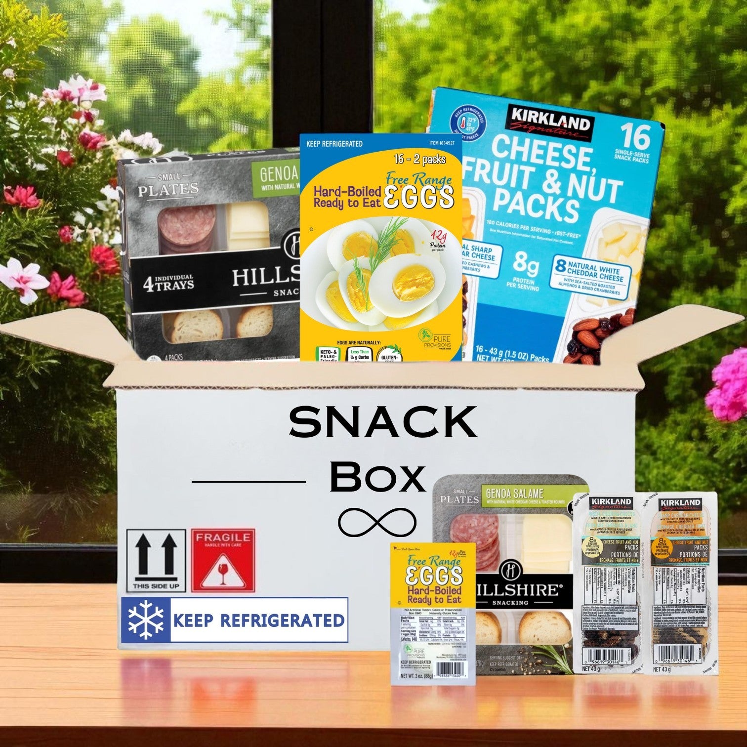 Snack Box – Protein & Power Bites Variety Pack- 36 Items!