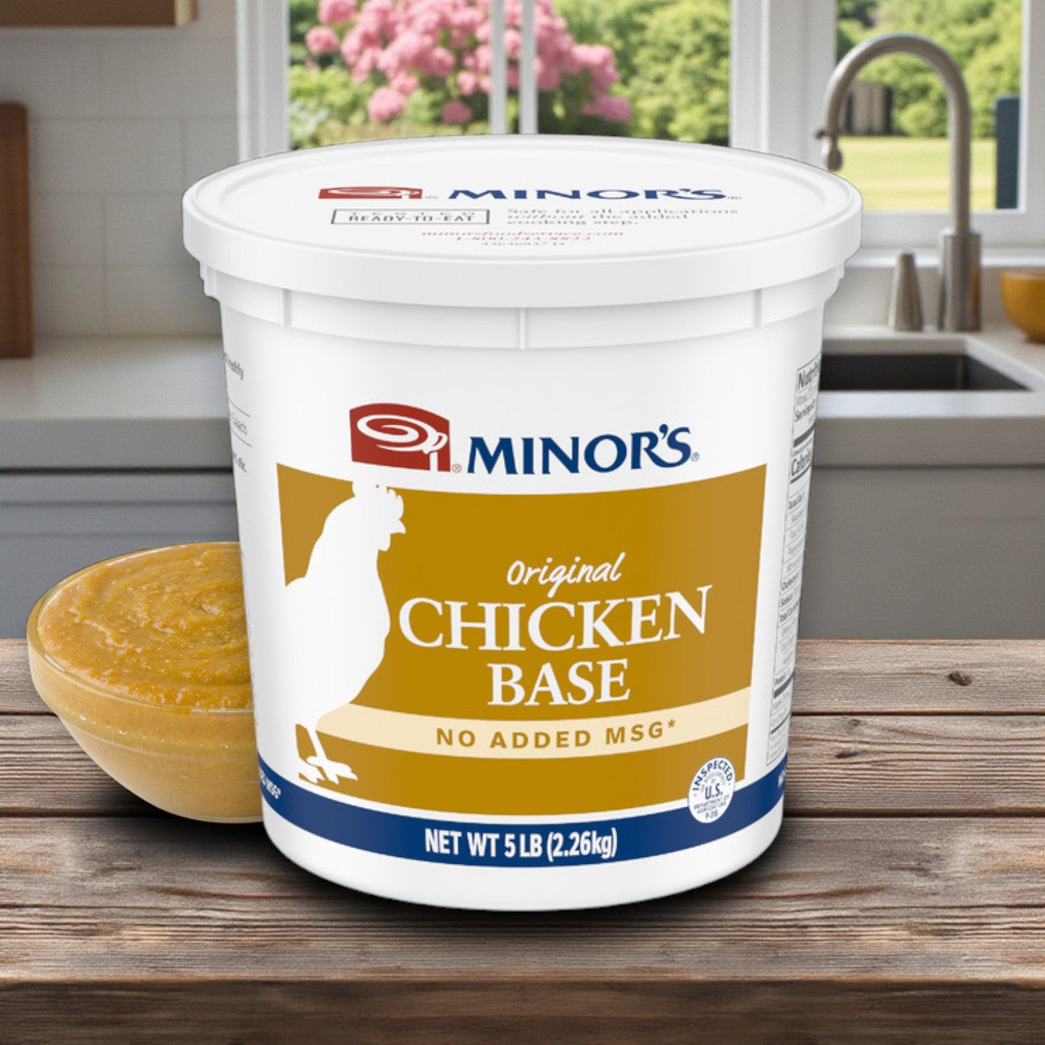 Minor’s Chicken Soup Base – No MSG Added (4 × 5 lb)