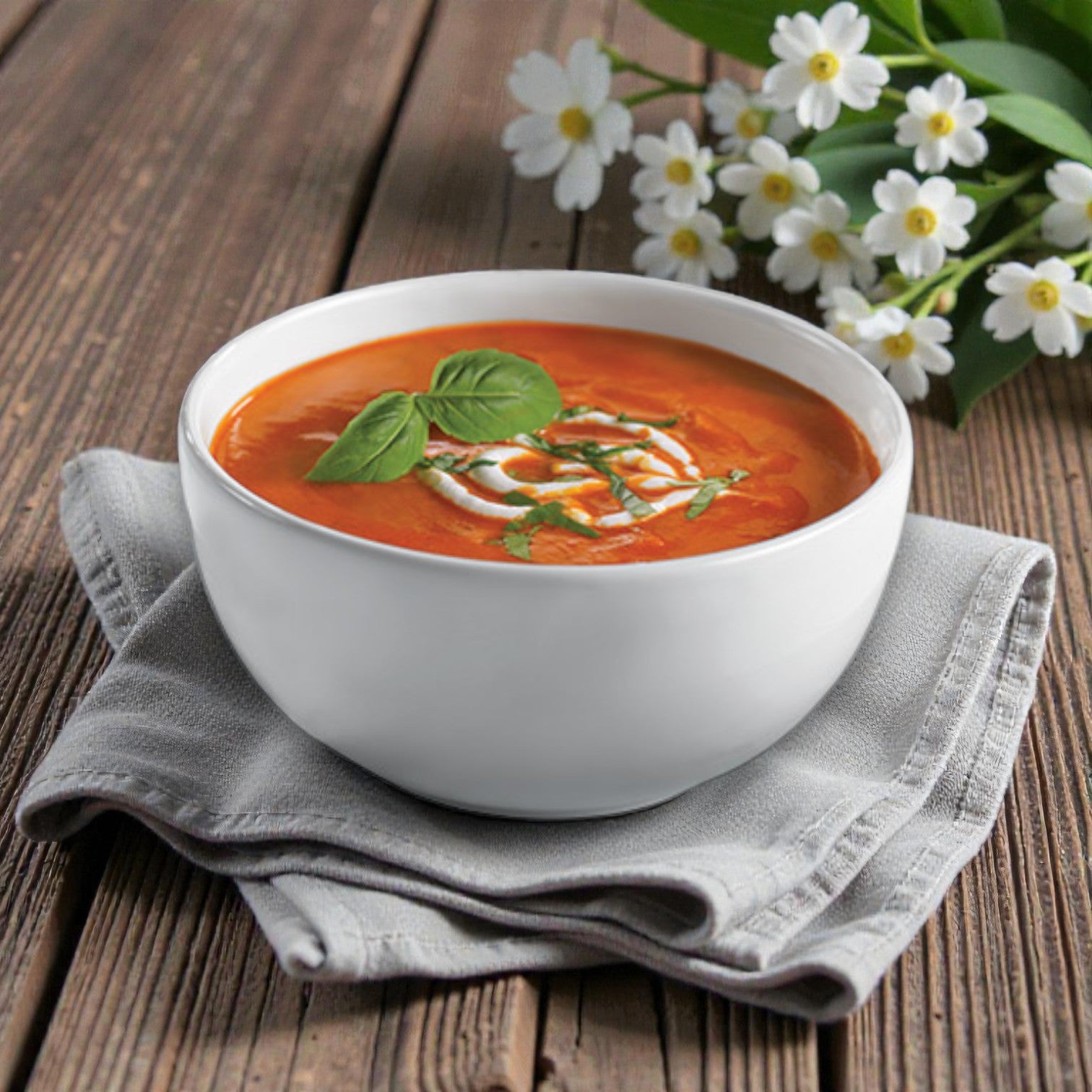 Campbell’s® Reserve Tomato Basil Bisque Soup – Chunky (4 × 4 lb)