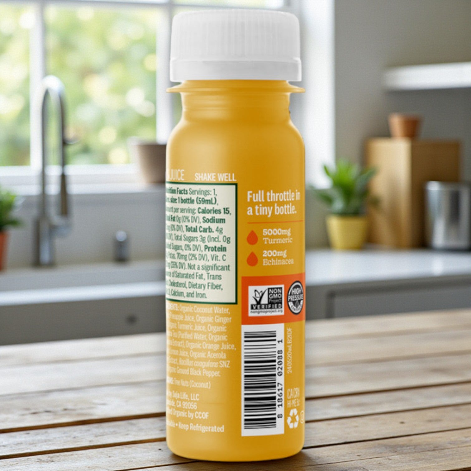 Suja Organic Immunity Turmeric Pineapple Shot – 2 fl oz (12 Count)