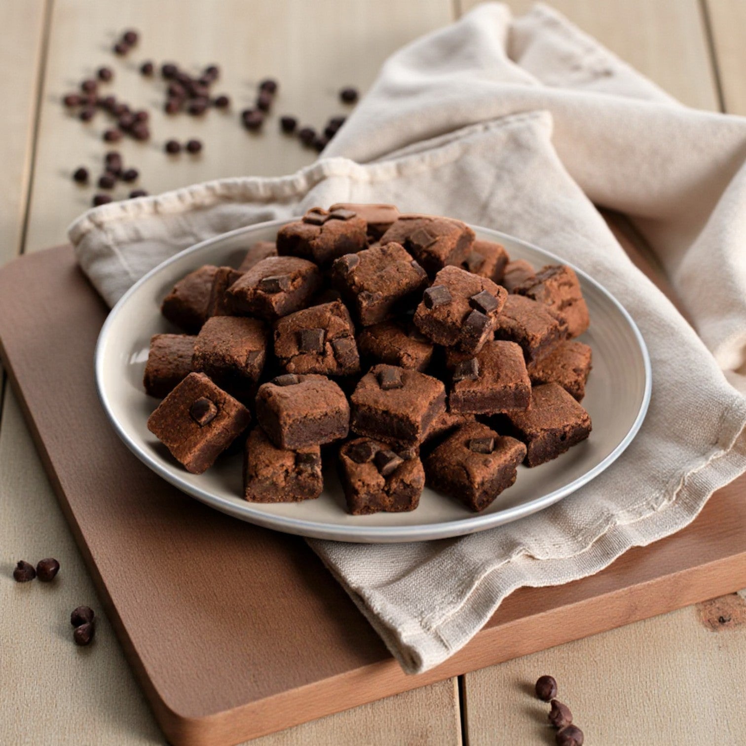 Sweet Street Brownie Chocolate Bites, 1 Case, 121 Count Total