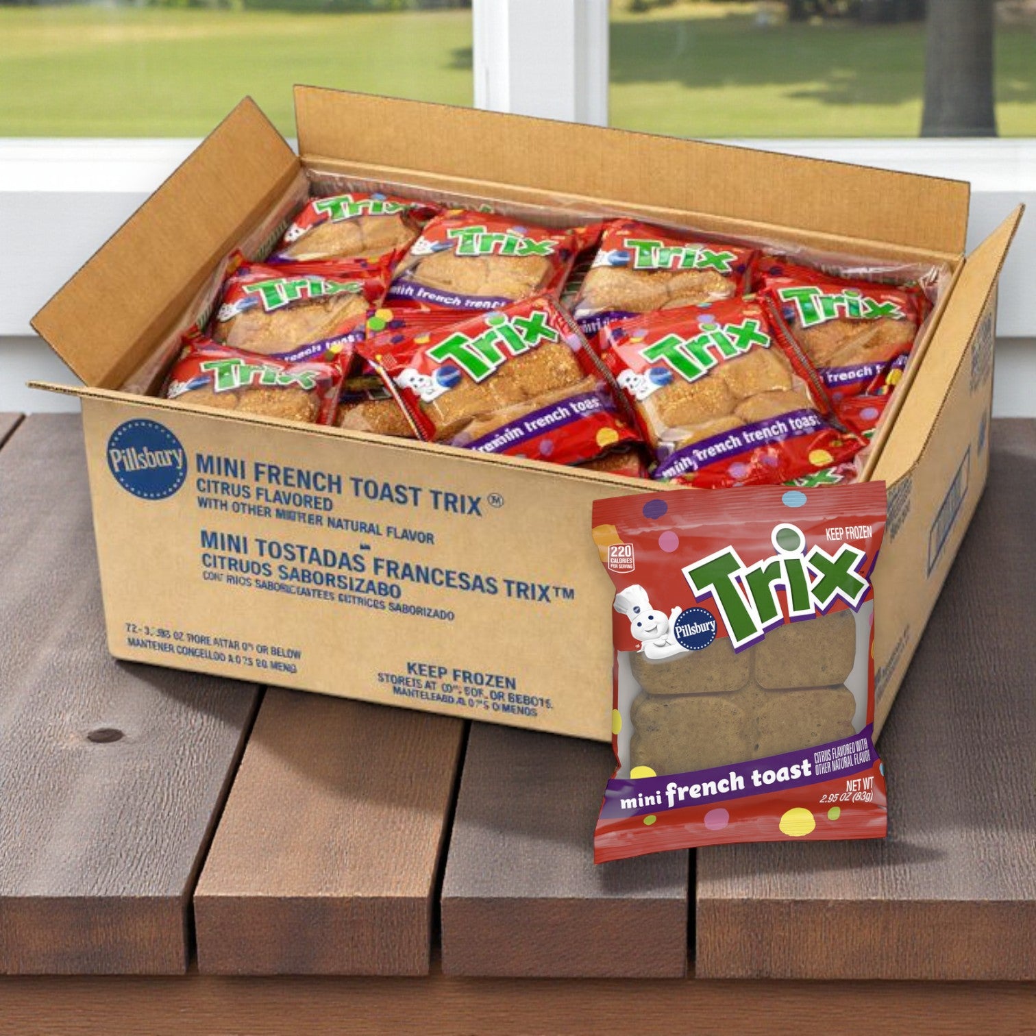 Pillsbury Mini French Toast Trix – 72 Count (2.64 oz each)