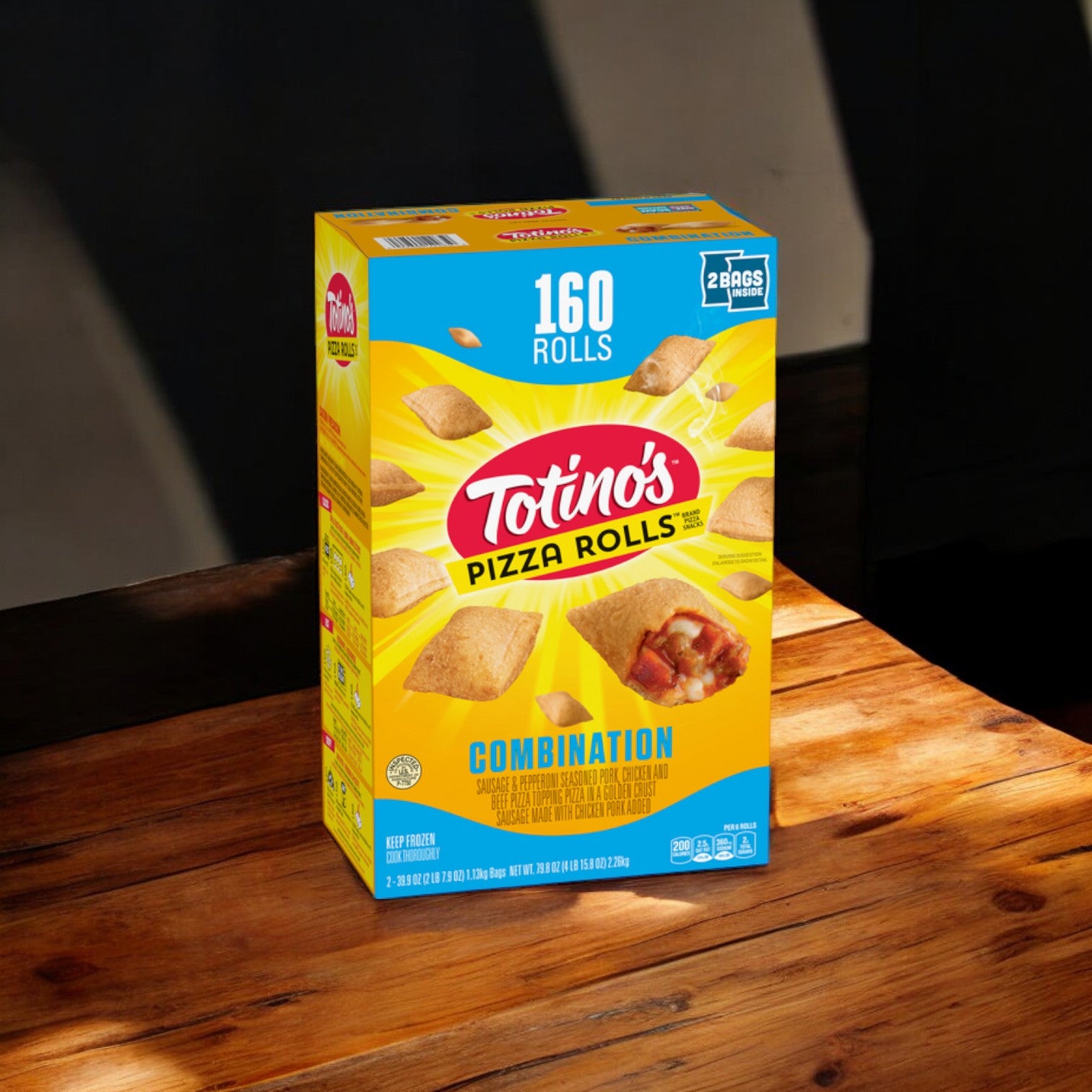 Totino's Pizza Rolls, Combination, 79.8 oz. -1 Case, 4 Pack