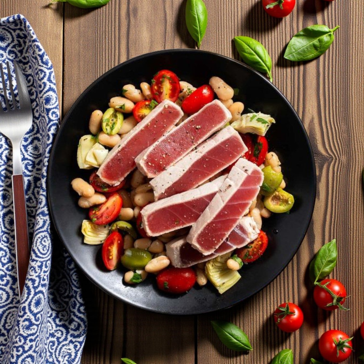 Anova Yellowfin Tuna Steak – Clear Smoked, 6 oz (10 lb Case)