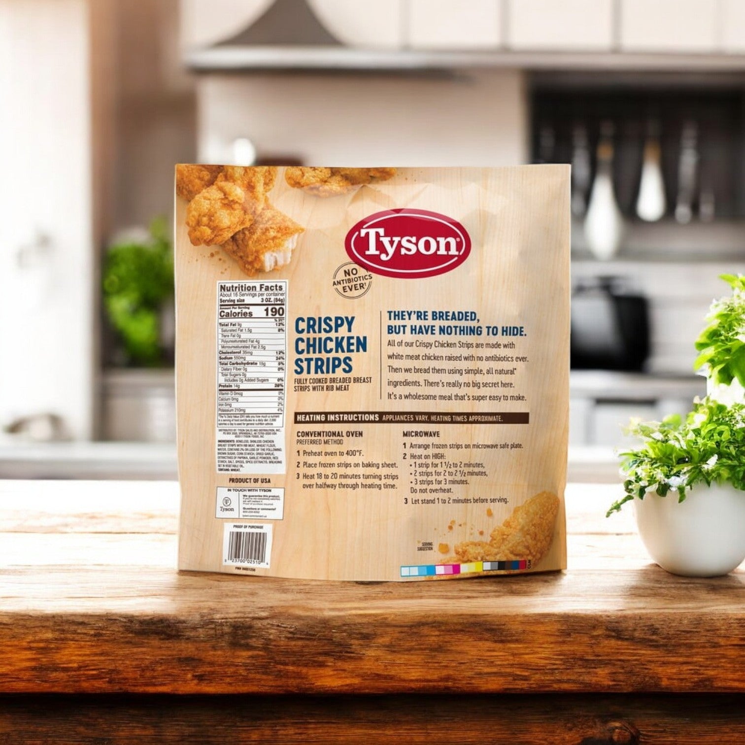 Tyson Crispy Chicken Strips, 48 oz. - 1 Bag