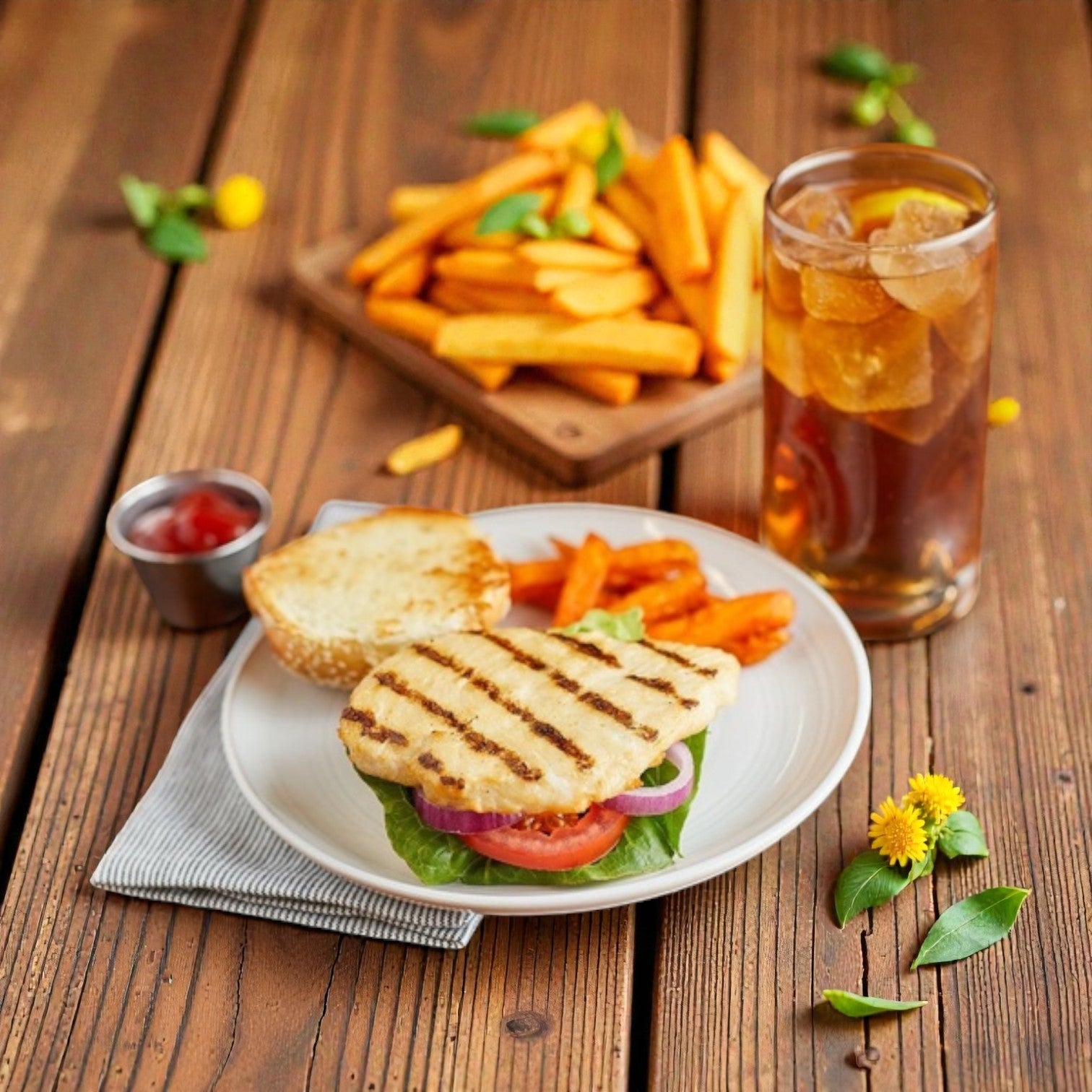 Tyson Red Label Chicken Breast Grill-Marked, Pre-Cooked (3 oz) (2 × 5 lb)