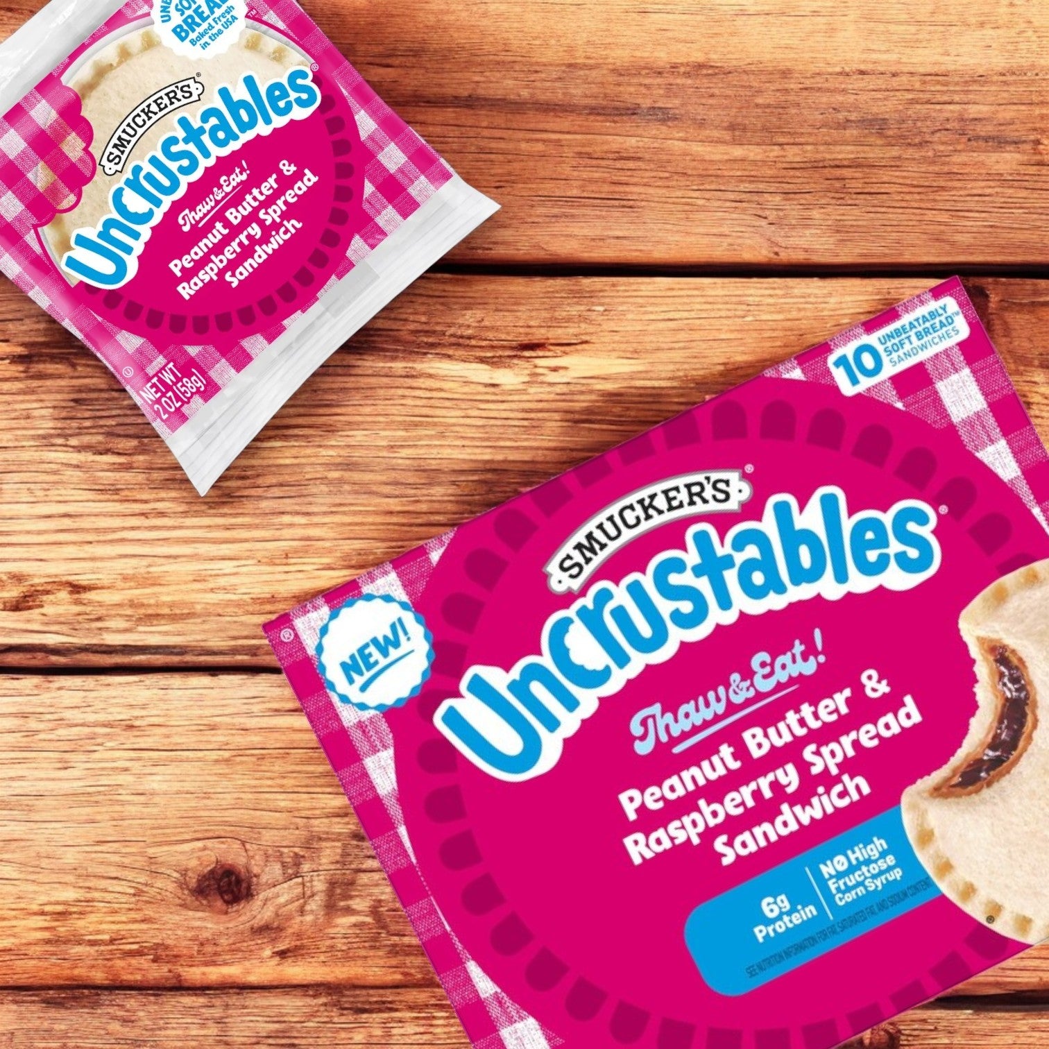 Uncrustables Combo of 3 – 10 Count Each