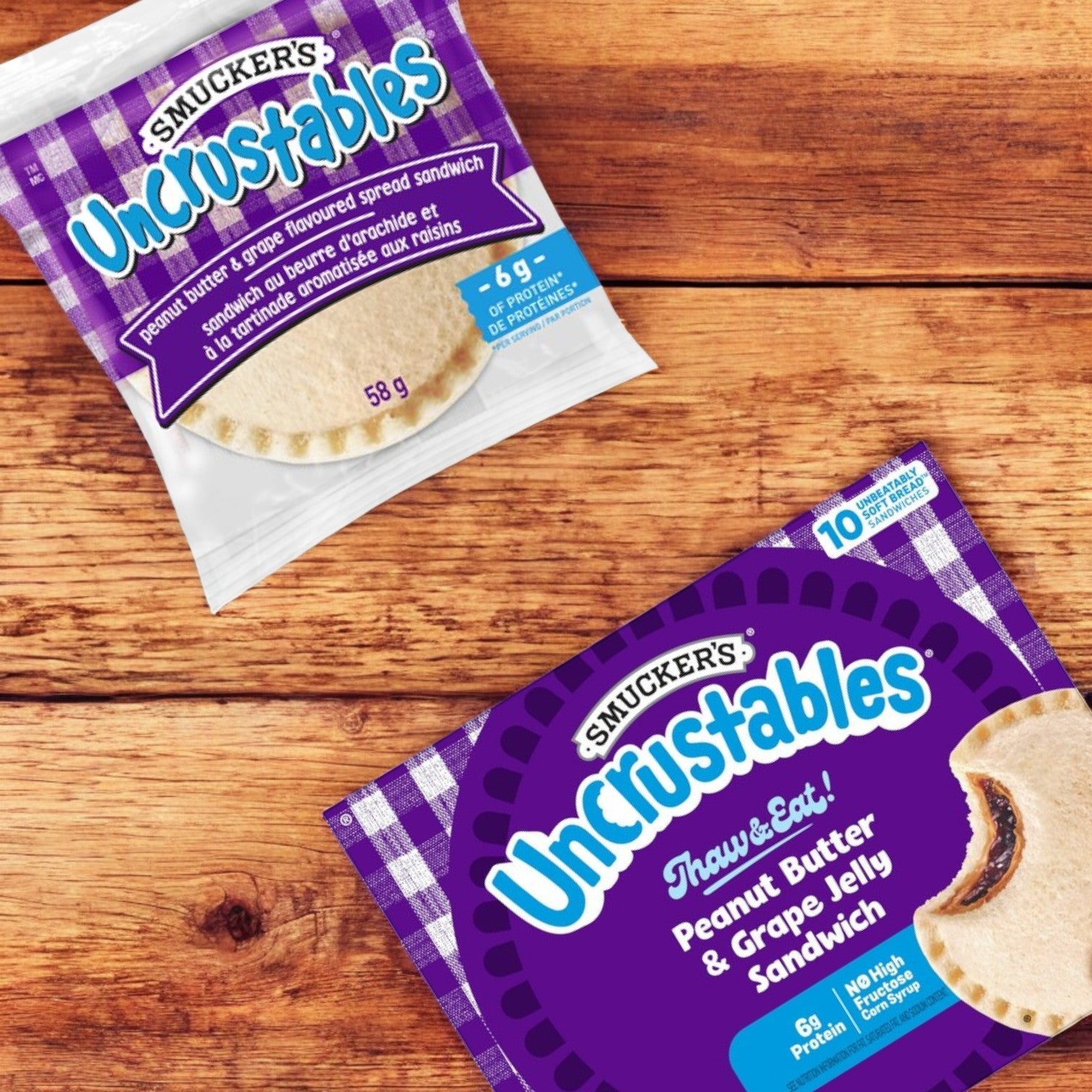 Uncrustables Combo of 3 – 10 Count Each