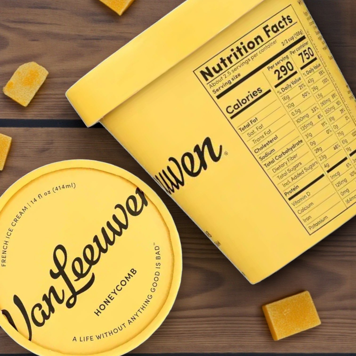 Van Leeuwen French Ice Cream Combo Pack – 6 Flavors, 14 fl oz Each