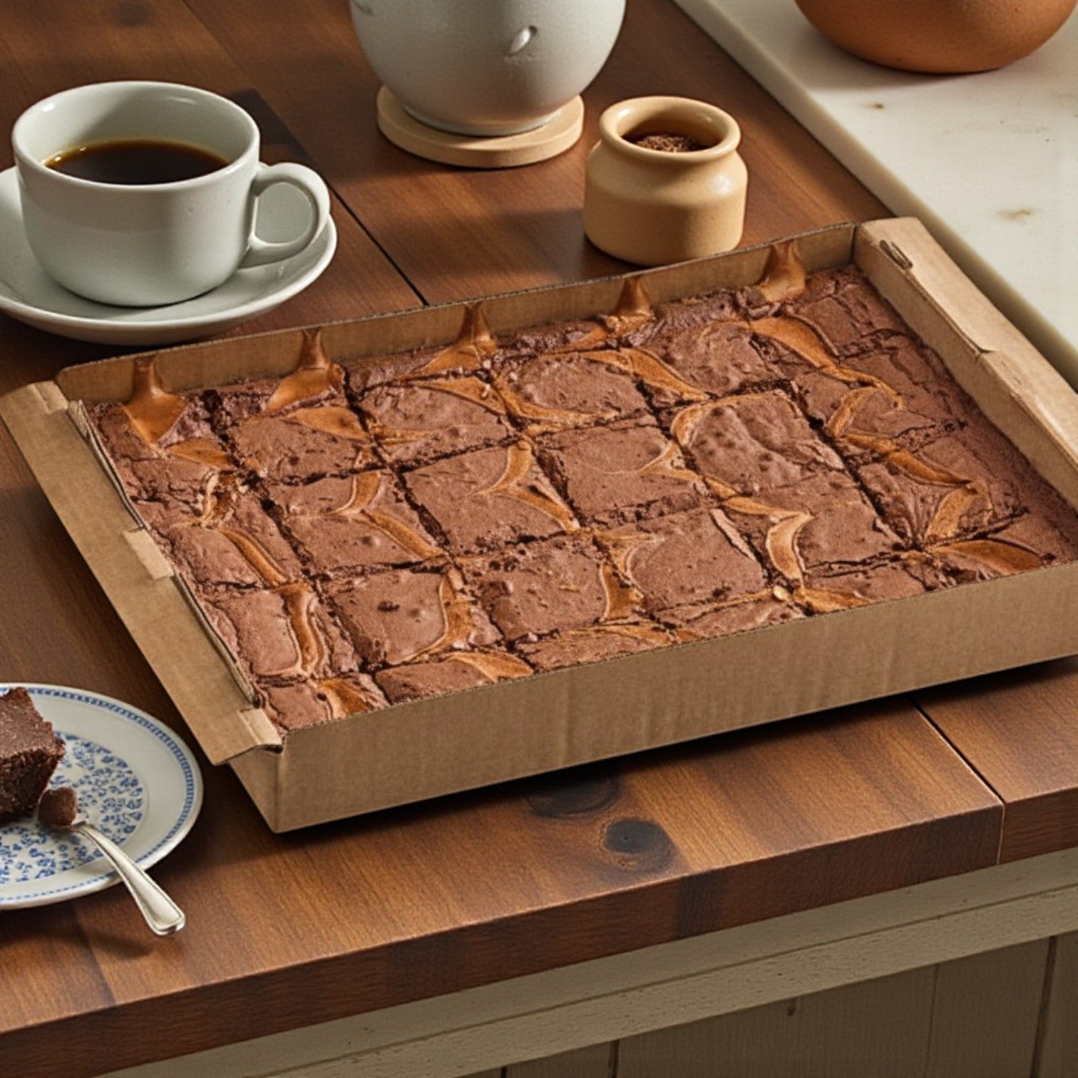 Frozen David’s Cookies – Cheesecake Brownies, 24 Count (Case of 4 Packs)